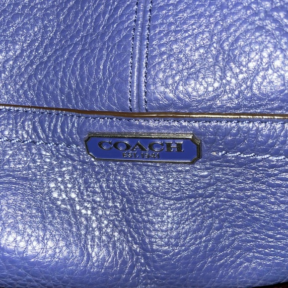 Coach Leather crossbody bag w/free matching wristlet - Picture 7 of 15